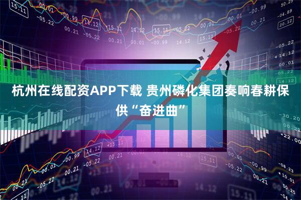 杭州在线配资APP下载 贵州磷化集团奏响春耕保供“奋进曲”